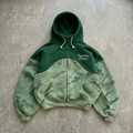Peace Over Pressure – Camo Panel Zip Hoodie